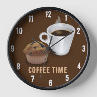 Kaffeezeit Küchenuhr Uhr