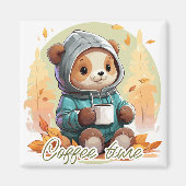 Kaffeezeit Magnet (Vorne)