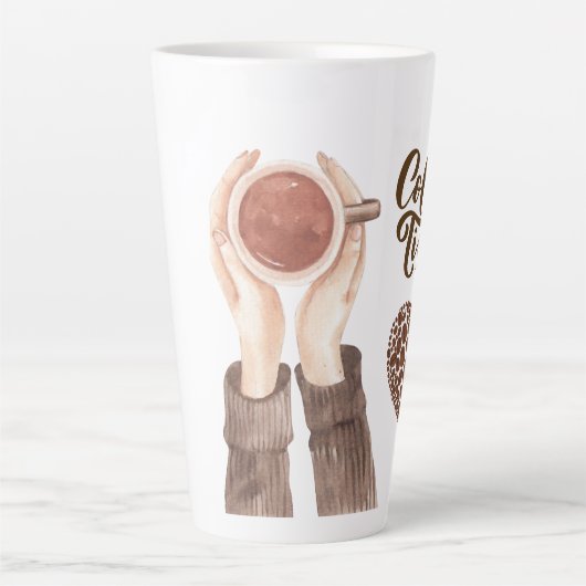 Kaffeezeit Milchtasse (Vorderseite)