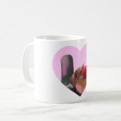 Kaffeezeit mit Schnecke Kaffeetasse (Vorderseite Links)