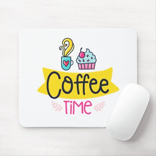 Kaffeezeit Mousepad (Mit Mouse)