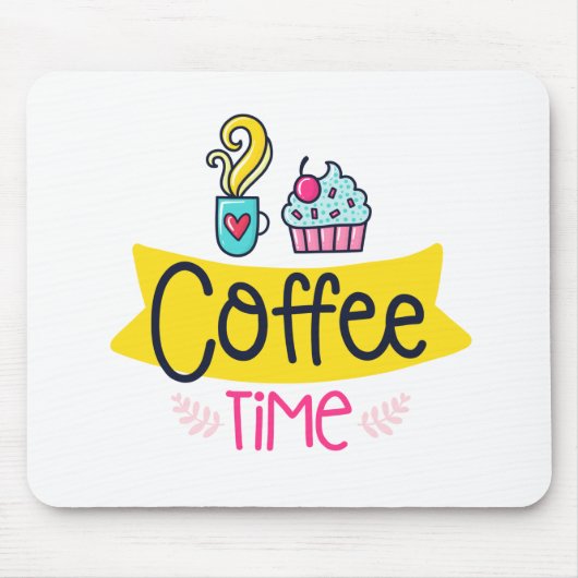 Kaffeezeit Mousepad (Vorne)