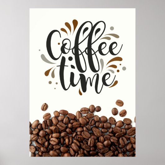 Kaffeezeit Poster (Vorne)