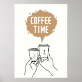 Kaffeezeit Poster (Vorne)