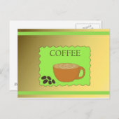 Kaffeezeit Postkarte (Vorne/Hinten)