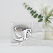 Kaffeezeit Postkarte (Stehend Vorderseite)