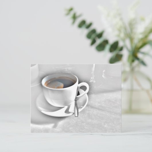 Kaffeezeit Postkarte (Stehend Vorderseite)