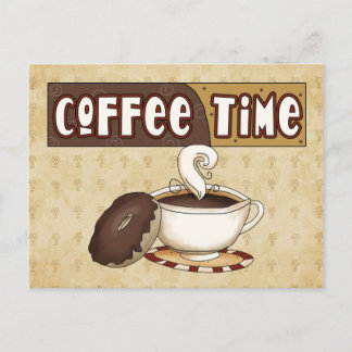 Kaffeezeit Postkarte