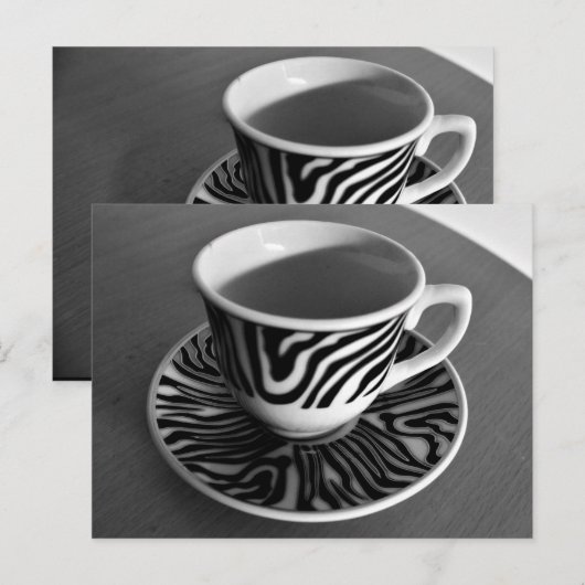 Kaffeezeit Postkarte (Vorne/Hinten)