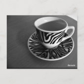 Kaffeezeit Postkarte (Rückseite)