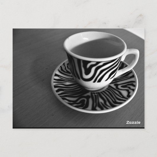 Kaffeezeit Postkarte (Rückseite)