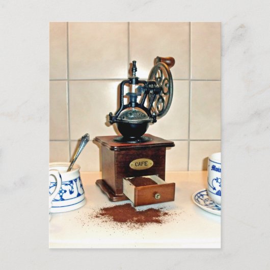 Kaffeezeit Postkarte (Vorderseite)