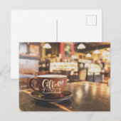 Kaffeezeit Postkarte (Vorne/Hinten)