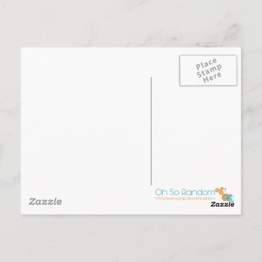 Kaffeezeit Postkarte (Rückseite)