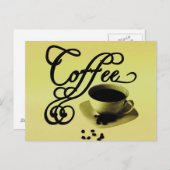 Kaffeezeit Postkarte (Vorne/Hinten)