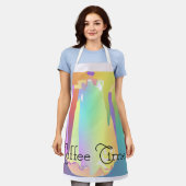 Kaffeezeit Schürze (Getragen)