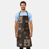 Kaffeezeit Schürze (Getragen)