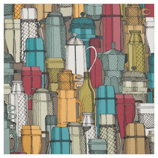 Kaffeezeit Stoff (Muster)