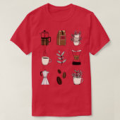 Kaffeezeit T-Shirt (Design vorne)