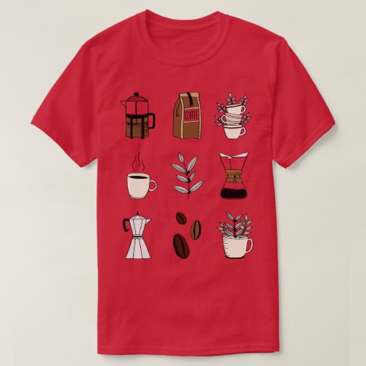 Kaffeezeit T-Shirt (Design vorne)