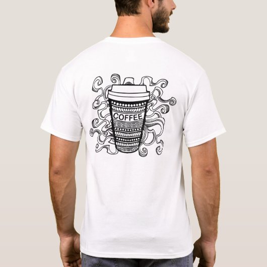 Kaffeezeit T-Shirt (Rückseite)