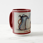 Kaffeezeit! Tasse (Vorderseite Links)