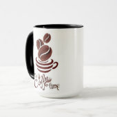 Kaffeezeit Tasse (Vorderseite Links)