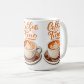 KAFFEEZEIT-TASSE KAFFEETASSE (VorderseiteRechts)
