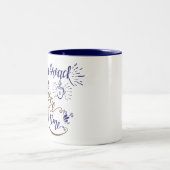 Kaffeezeit Zweifarbige Tasse (Mittel)