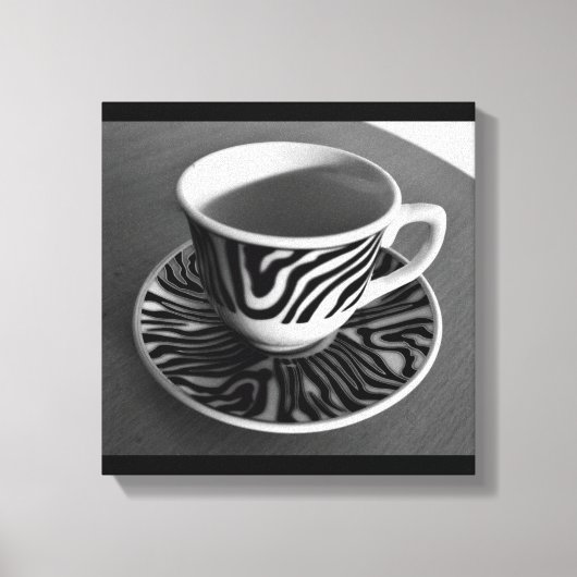 Kaffeezeitkanvas Leinwanddruck (Vorderseite)
