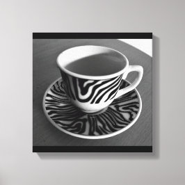 Kaffeezeitkanvas Leinwanddruck