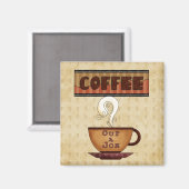 Kaffeezeitmagnet Magnet (Vorderseite/Rückseite)