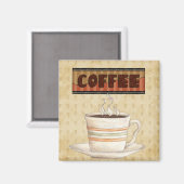 Kaffeezeitmagnet Magnet (Vorderseite/Rückseite)