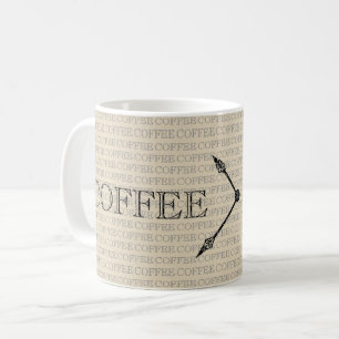 Kaffeezeitmuster Kaffeetasse