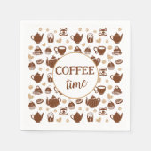 Kaffeezeitpapier Napkin Serviette (Vorderseite)