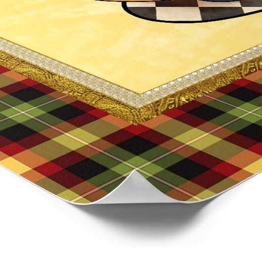 Kaffeezeitplakat Poster (Ecke)