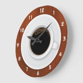 Kaffeezeituhren Große Wanduhr (Winkel)
