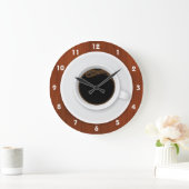 Kaffeezeituhren Große Wanduhr (Zuhause)
