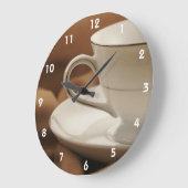 Kaffeezeituhren Große Wanduhr (Winkel)