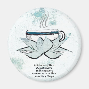 Kaffeezen-Magnet Magnet