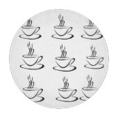 Kaffeezubereiter Schneidebrett (Vorderseite)