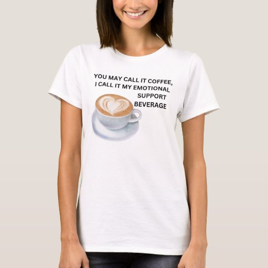 Kaffeezubereitungsgetränk T-Shirt (Vorderseite)