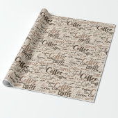 Kaffeezubereitungsrausch Geschenkpapier (Ungerollt)