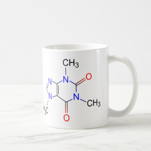 Kaffeine-Molekül-Kaffeetasse Kaffeetasse