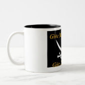 Kaffeine Pirat Zweifarbige Tasse (Links)