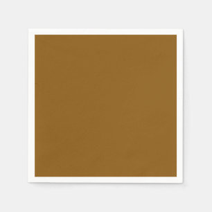 KAFFEINIERTE ZINNAMON (feste Farbe) Serviette