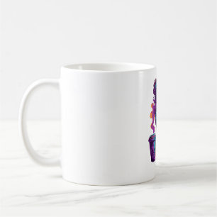 Kaffeinierter Schädel - Lustiger Barista-Skelett Kaffeetasse
