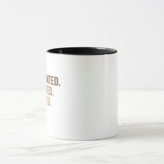 Kaffeiniertes, hydriertes Funny-Adhd-Geschenk Tasse (Zentrum)