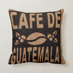 KAFFELOVER PILLOWS, BURLAP KAFFEE BAG KISSEN
