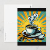 KAFFELOVER POSTCARD POSTKARTE (Vorne/Hinten)